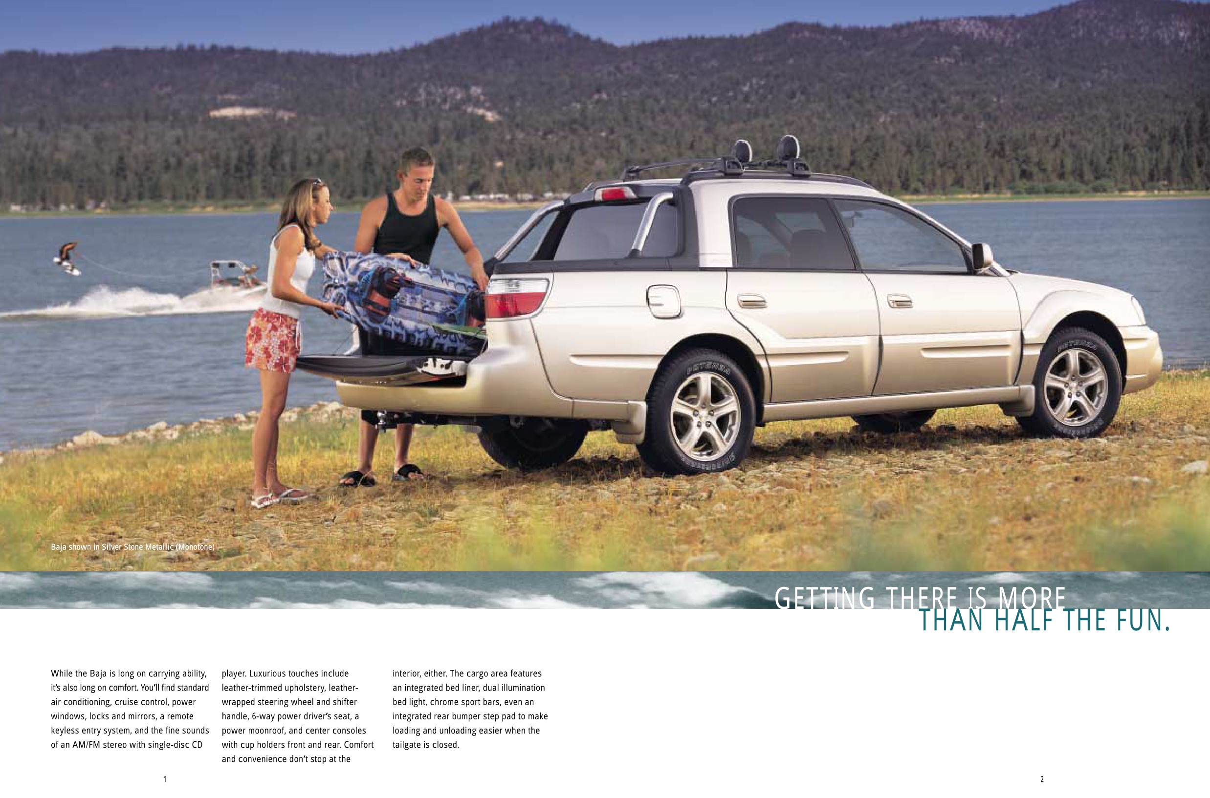 2003 Subaru Baja Brochure Page 4